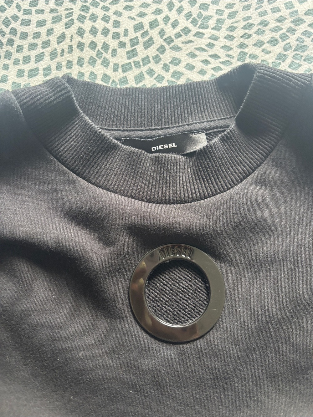 Women oversized Diesel Crewneck Sweater - Picture 2 of 7